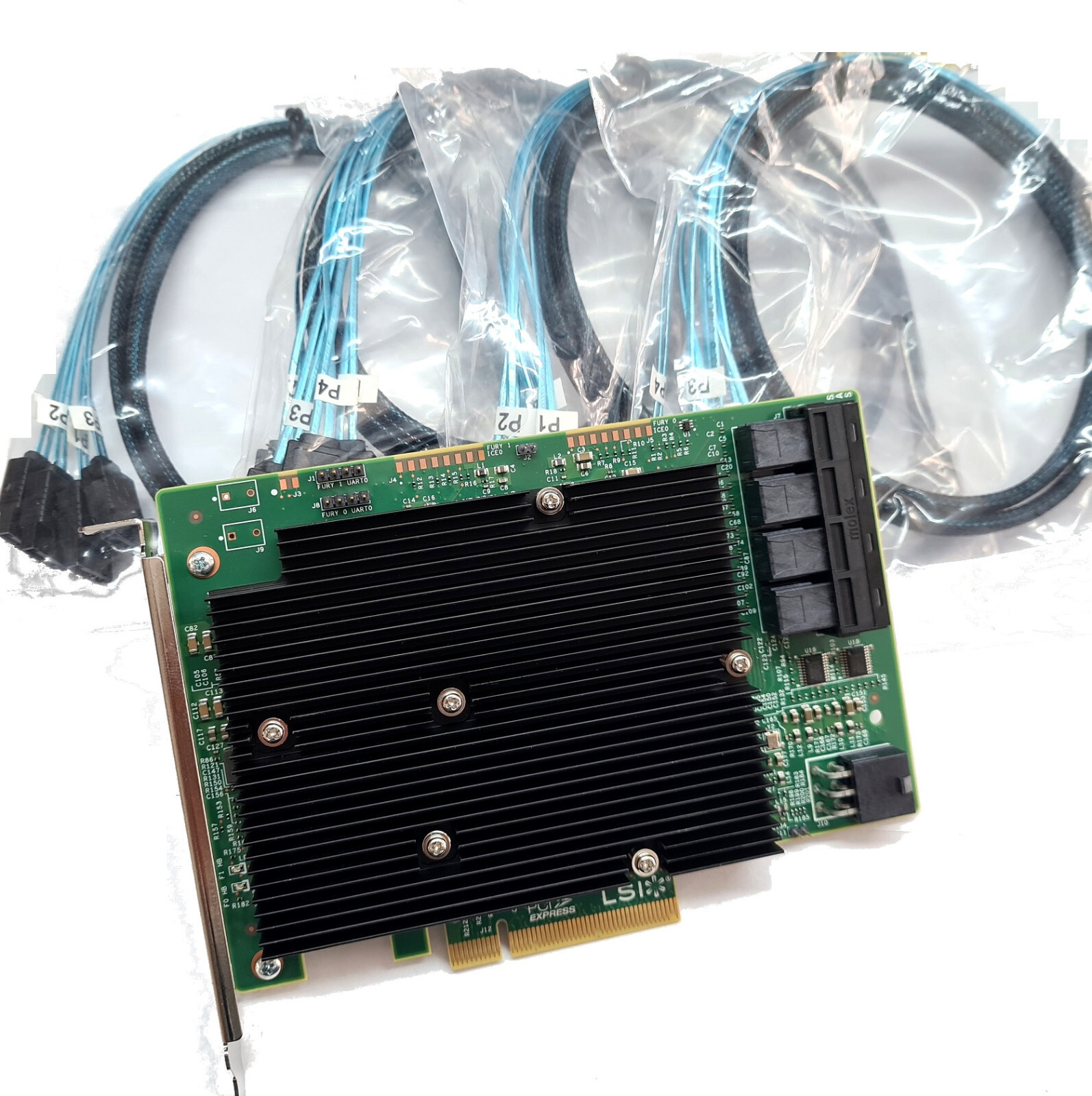 Lsi 9300 16I Hba It Mode - Controlador LSI 9300-16i SAS HBA 12