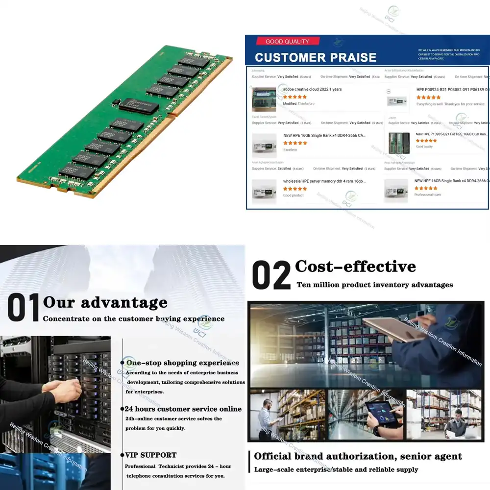 32Gb 2Rx4 Pc4 2933Y - Kit de Memória Registrada ECC HPE