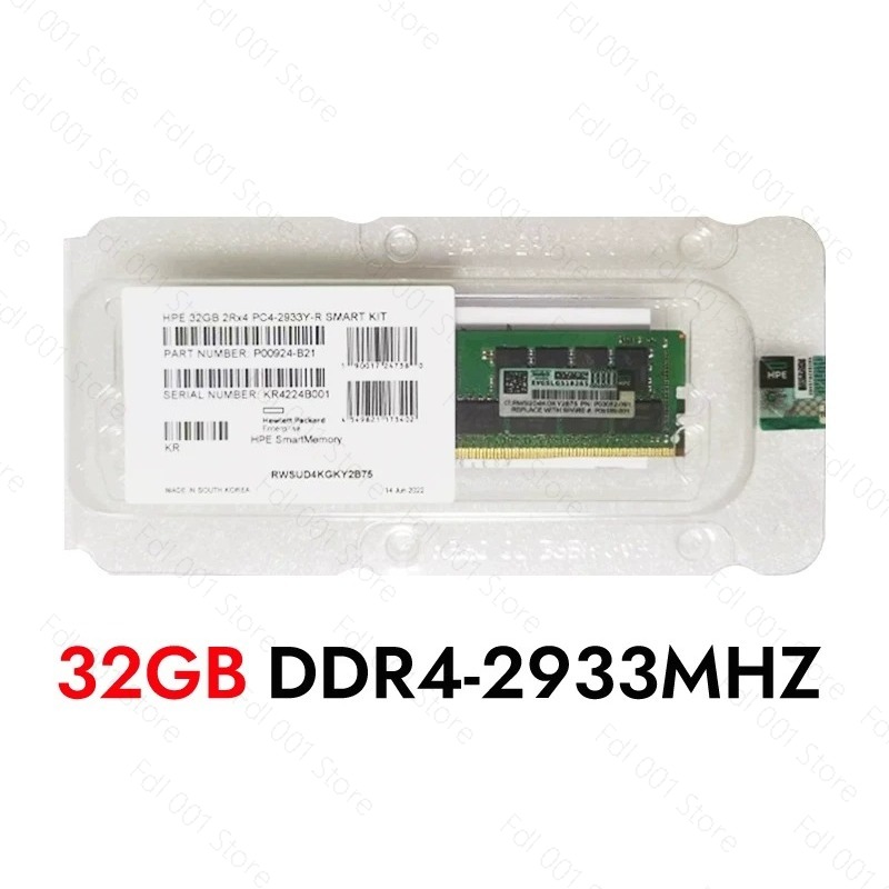 Memória de Servidor HPE 32GB 2 - 32Gb 2Rx4 Pc4 2933Y avaliação e preço