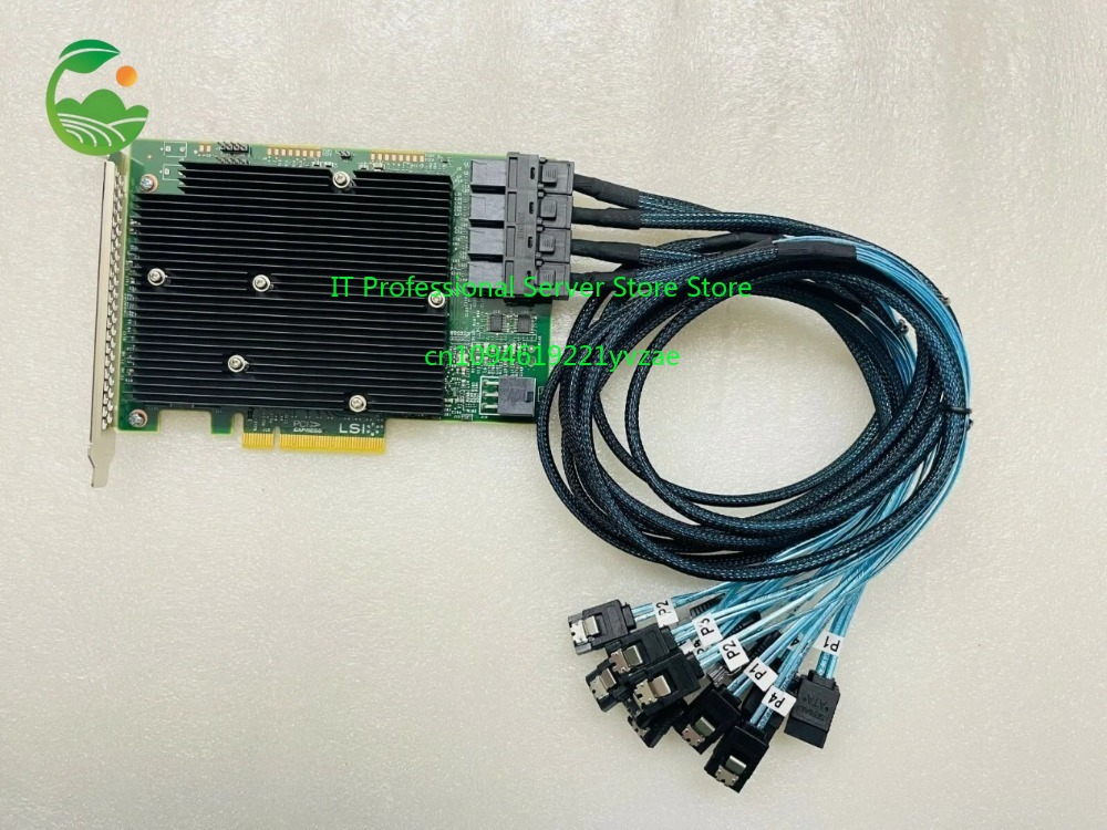 Placa HBA LSI 9300-16i 12Gbps  - Lsi 9300 16I Hba It Mode avaliação e preço