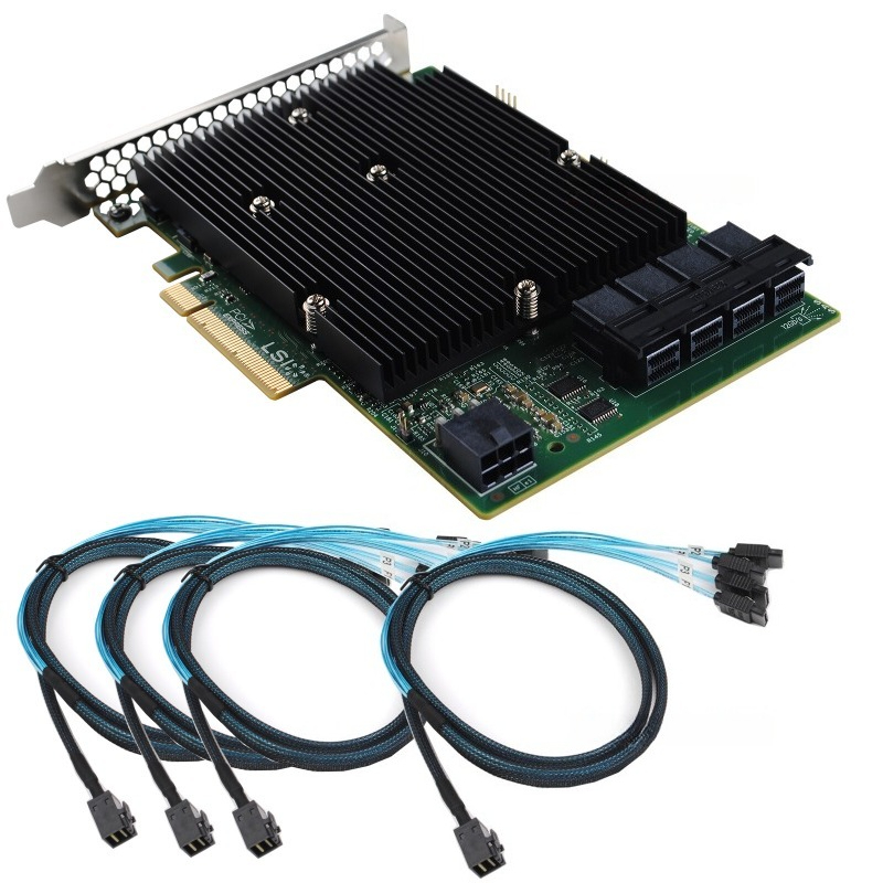 Placa Adaptadora LSI SAS 9300- - Lsi 9300 16I Hba It Mode avaliação e preço