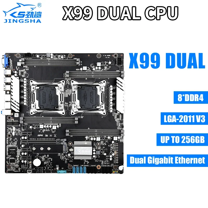 Conjunto de placa-mãe dupla X9 - E5 2699 V4 avaliação e preço