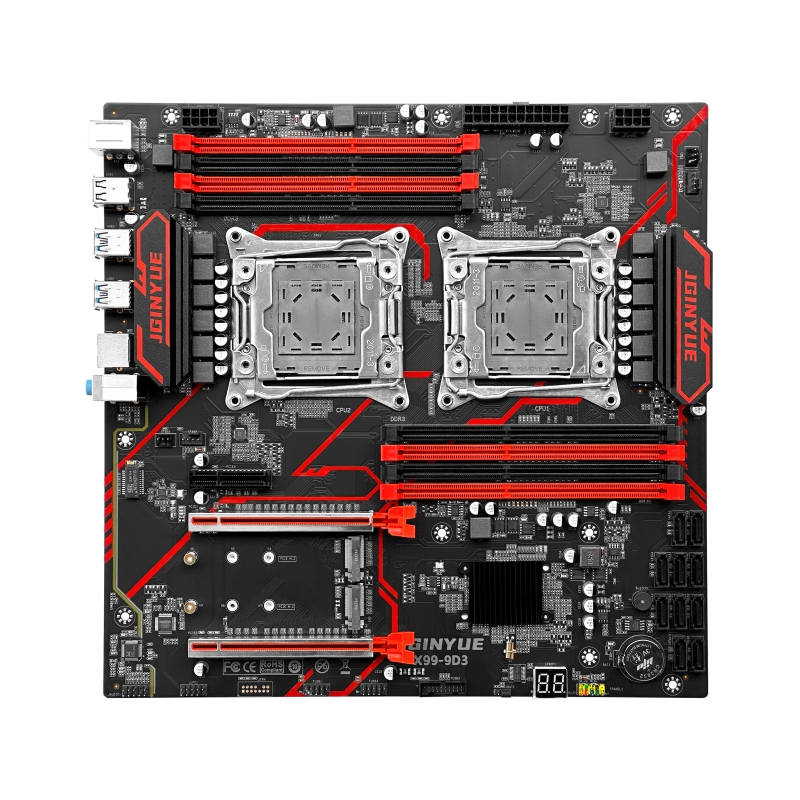 Placa-Mãe JGINYUE X99-9D3 DDR3 - E5 2696 V3 avaliação e preço