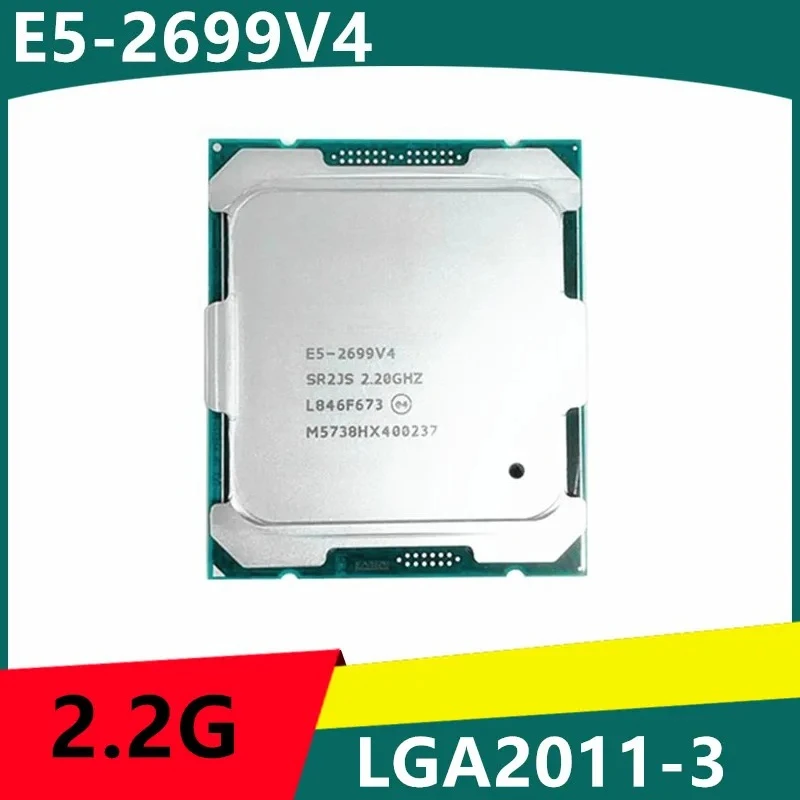 CPU E5-2699V4 2.20GHz 22s 55M  - E5 2699 V4 avaliação e preço
